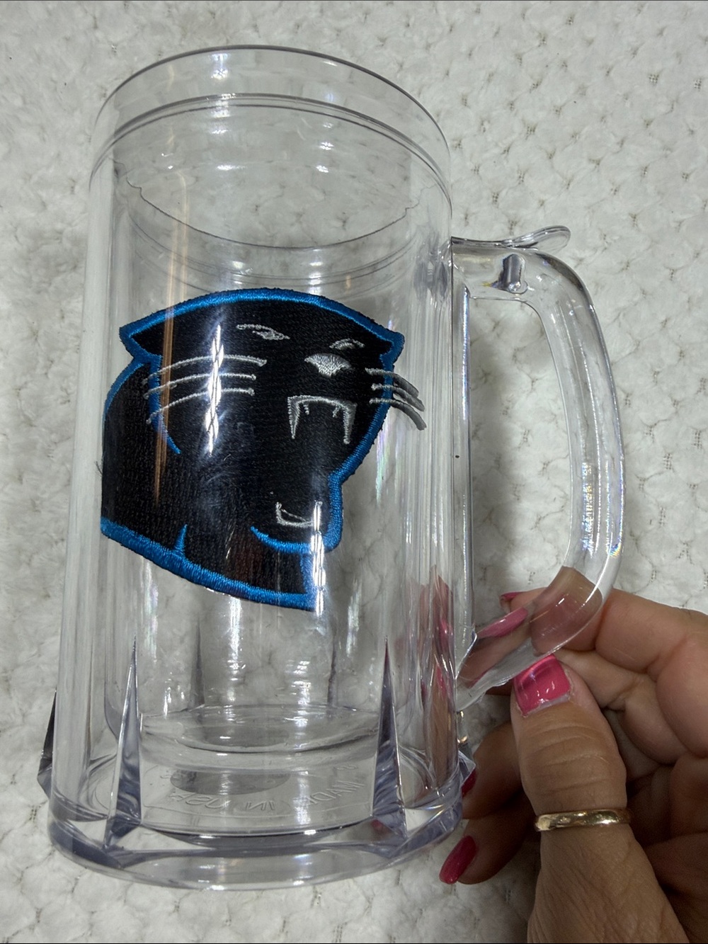 Tervis Tumbler Beer Stein with Carolina Panthers Logo